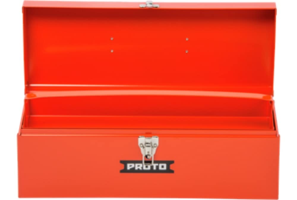 Red 14"L X 6"D X 6-1/2"H Tool Box N9861