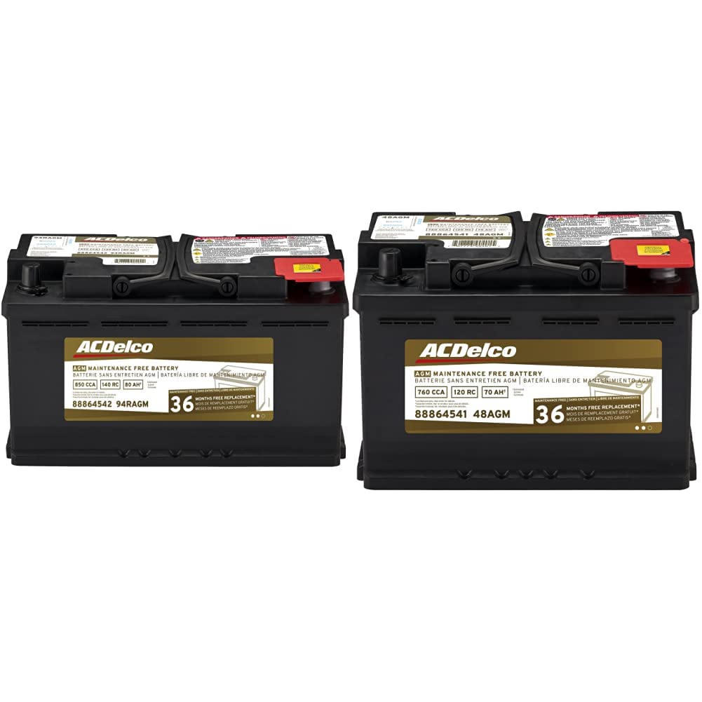 Black AGM BCI Group 48 Battery F5999