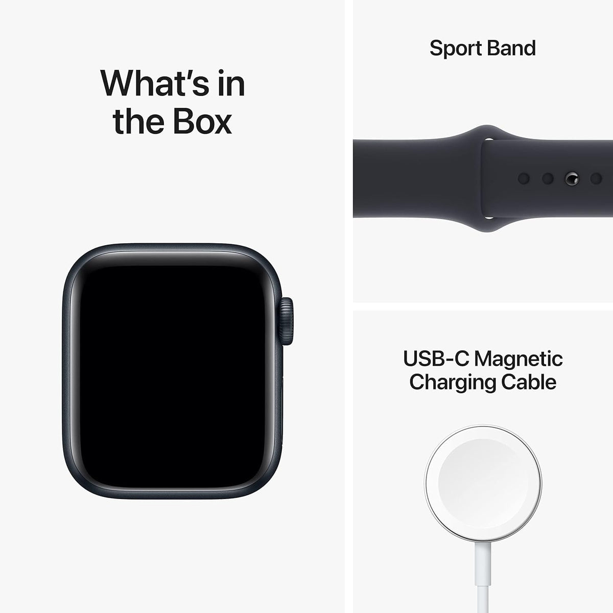 Midnight Aluminum Case with Midnight Sport Band Smartwatch I185102