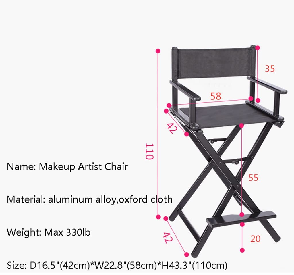 Portable Folding Director's Chair with Arm & Foot Rest N263