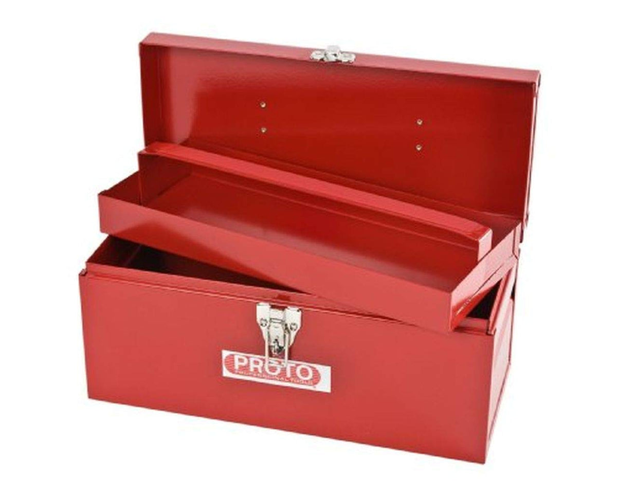Red 14"L X 6"D X 6-1/2"H Tool Box N9861