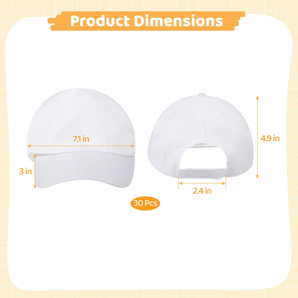 Polyester Adjustable Blank Baseball Caps E94072