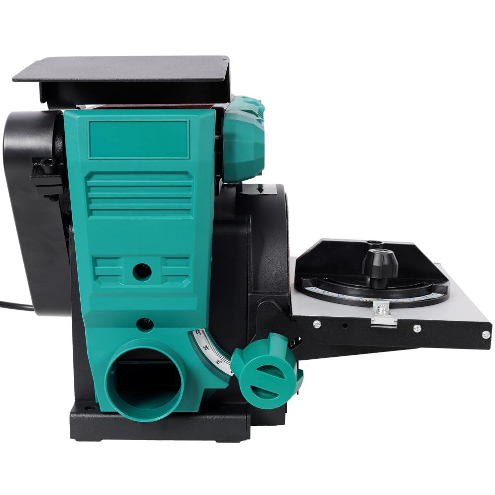Benchtop Belt and Disc Sander, 120V/60Hz, 4x36 in. Belt & 6 in. Disc, Green X4384
