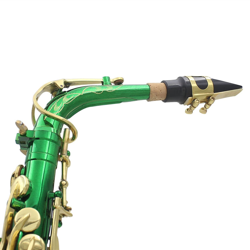 Green Brass Alto Saxophone E965