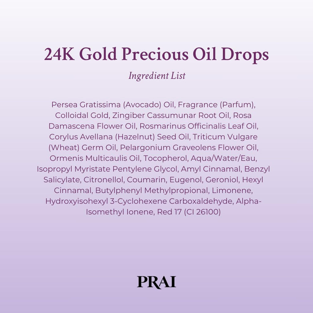 24K Gold Oil Drops 1 Oz A169022
