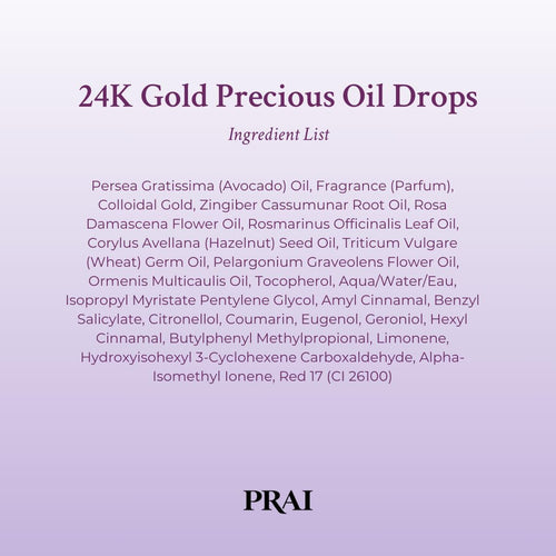 24K Gold Oil Drops 1 Oz A169022