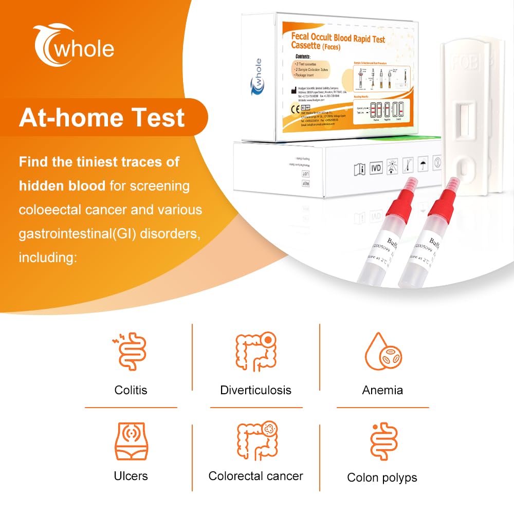Fecal Occult Blood Test Kit 2 pcs I913