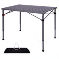 Adjustable Aluminum Camping Table W779785