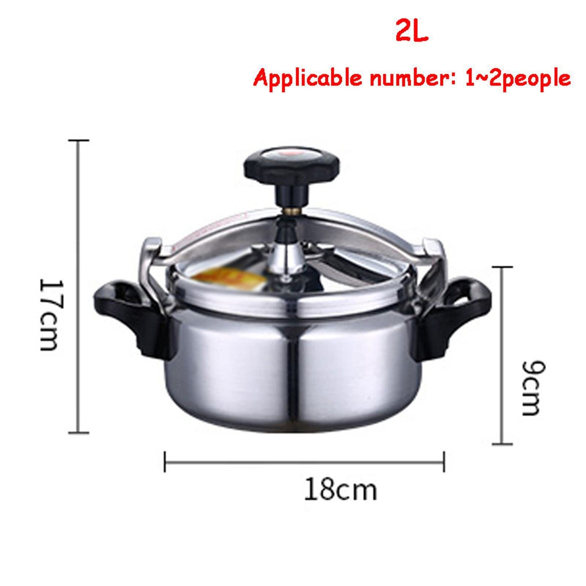 2L Aluminum Pressure Cooker E960