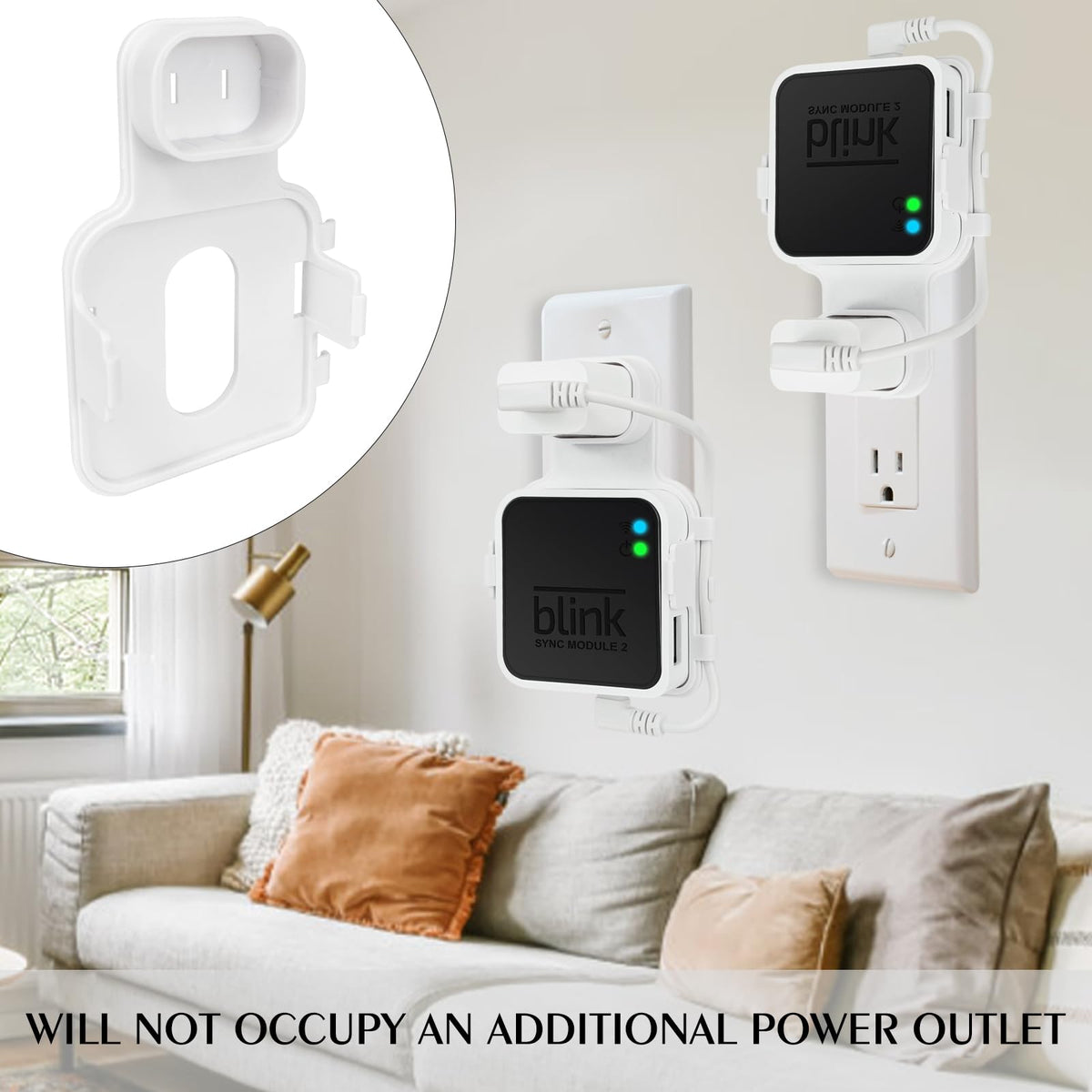 Wall Mount Bracket with Short Cable P95226