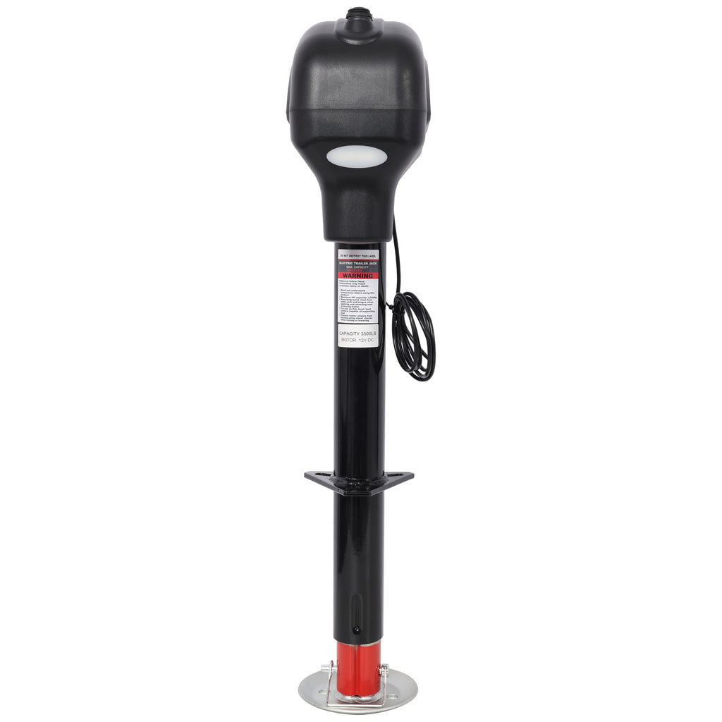 3500LBS Electric Tongue Jack with LED Work Light M33786