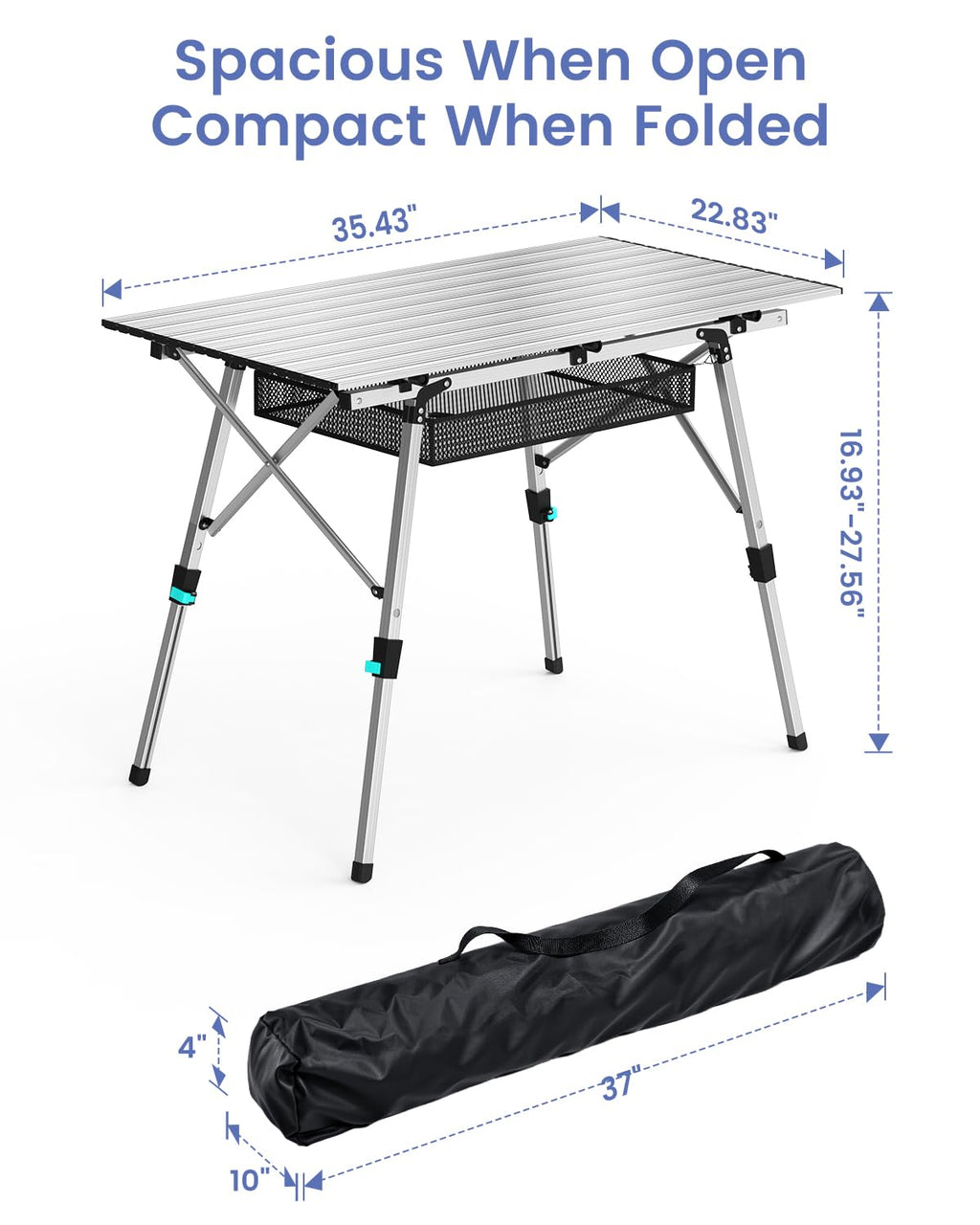 Aluminum Folding Camping Table F83762