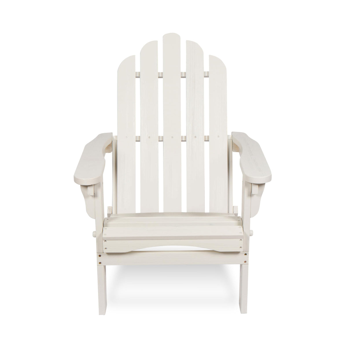 Eggshell White Wooden Outdoor Folding Chair Y9059