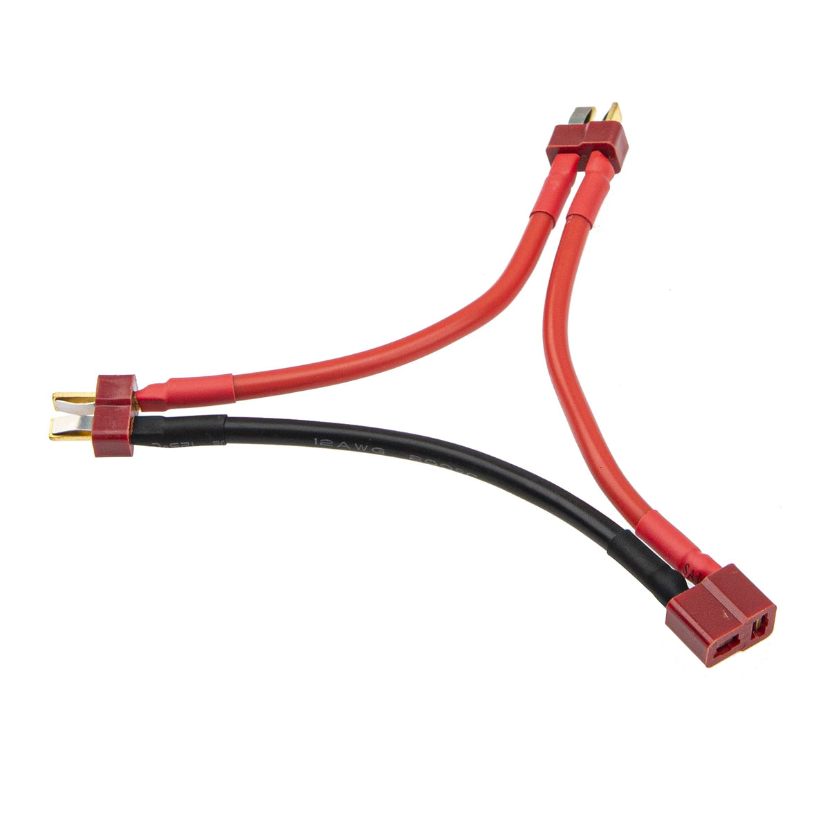 12AWG T Plug Serial Series Connector & Parallel Y-Harness Adapter Silicone Wire R154440