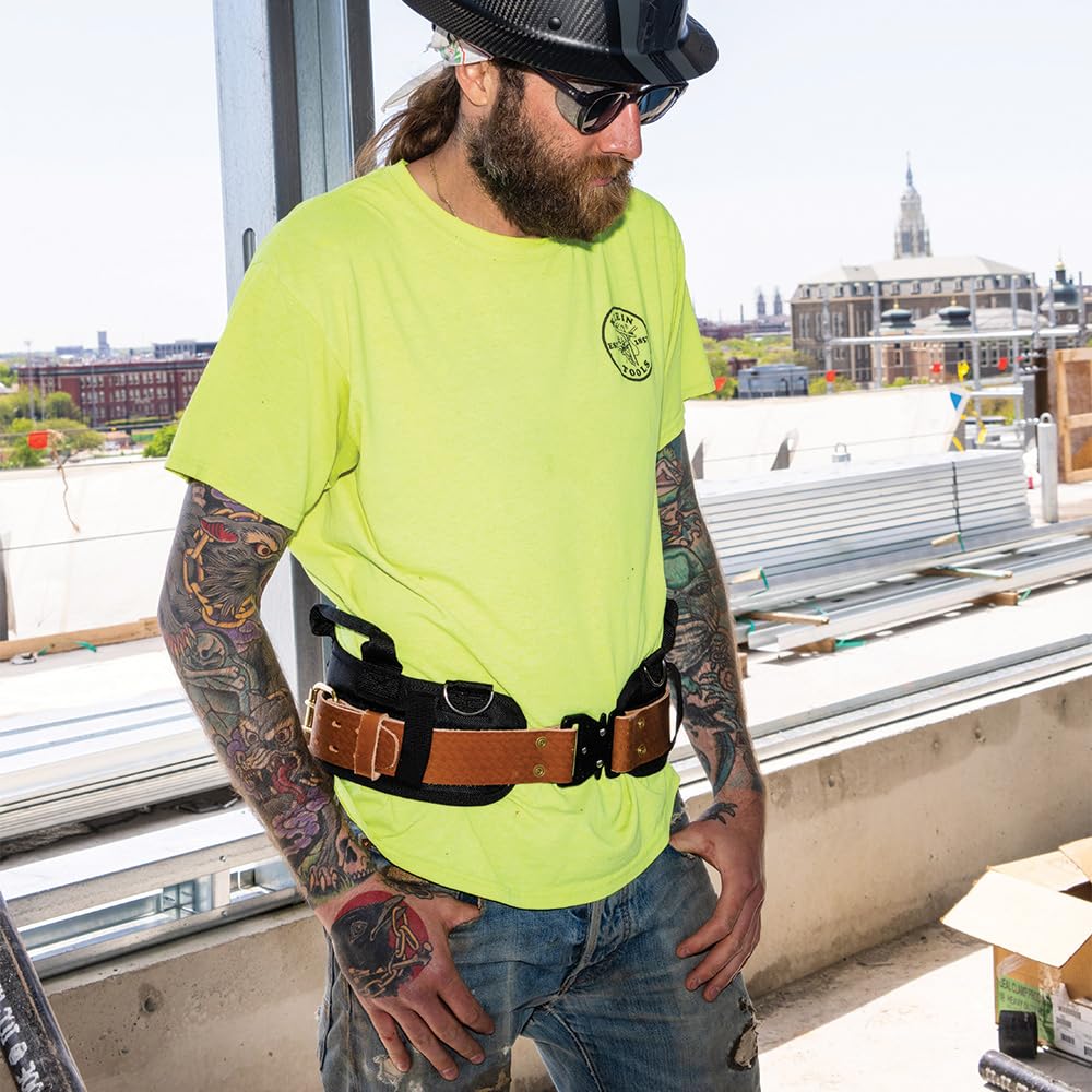Leather Tool Belt with Quick-Release Buckle Y8622