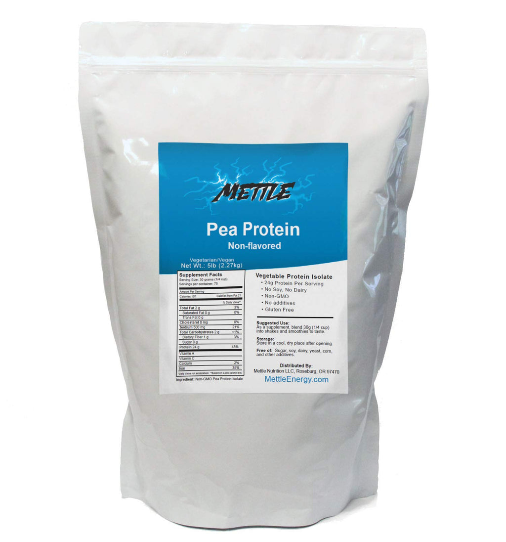 Unflavored Pea Protein Powder 5 Pound N5036