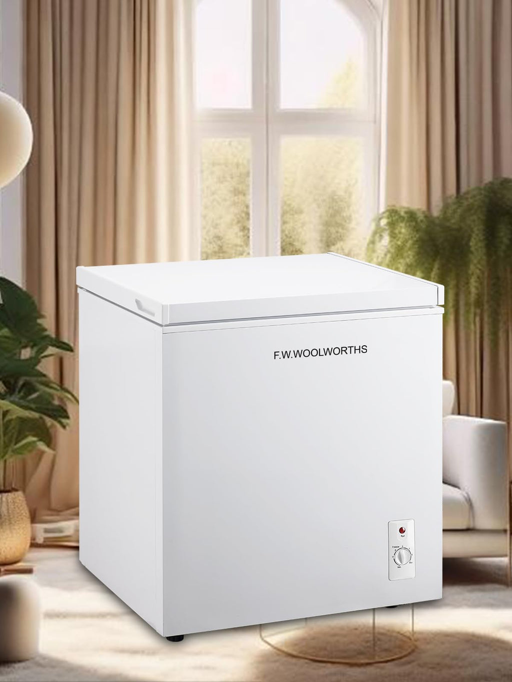 7.0 Cu.Ft Chest Freezer with Removable Basket, White E51535