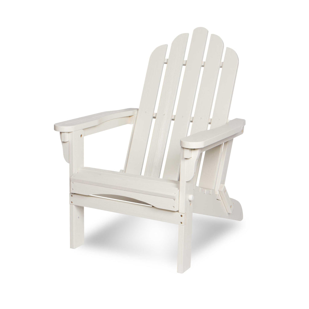 Eggshell White Wooden Outdoor Folding Chair Y9059