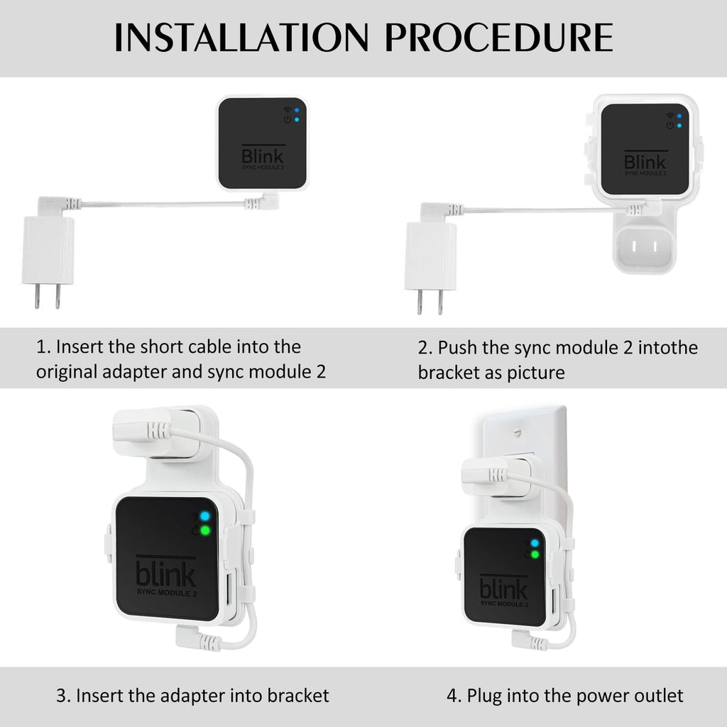 Wall Mount Bracket with Short Cable P95226
