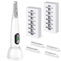3 Speeds LED Electric Dermaplaning Tool with 12 Replaceable Blades P88868