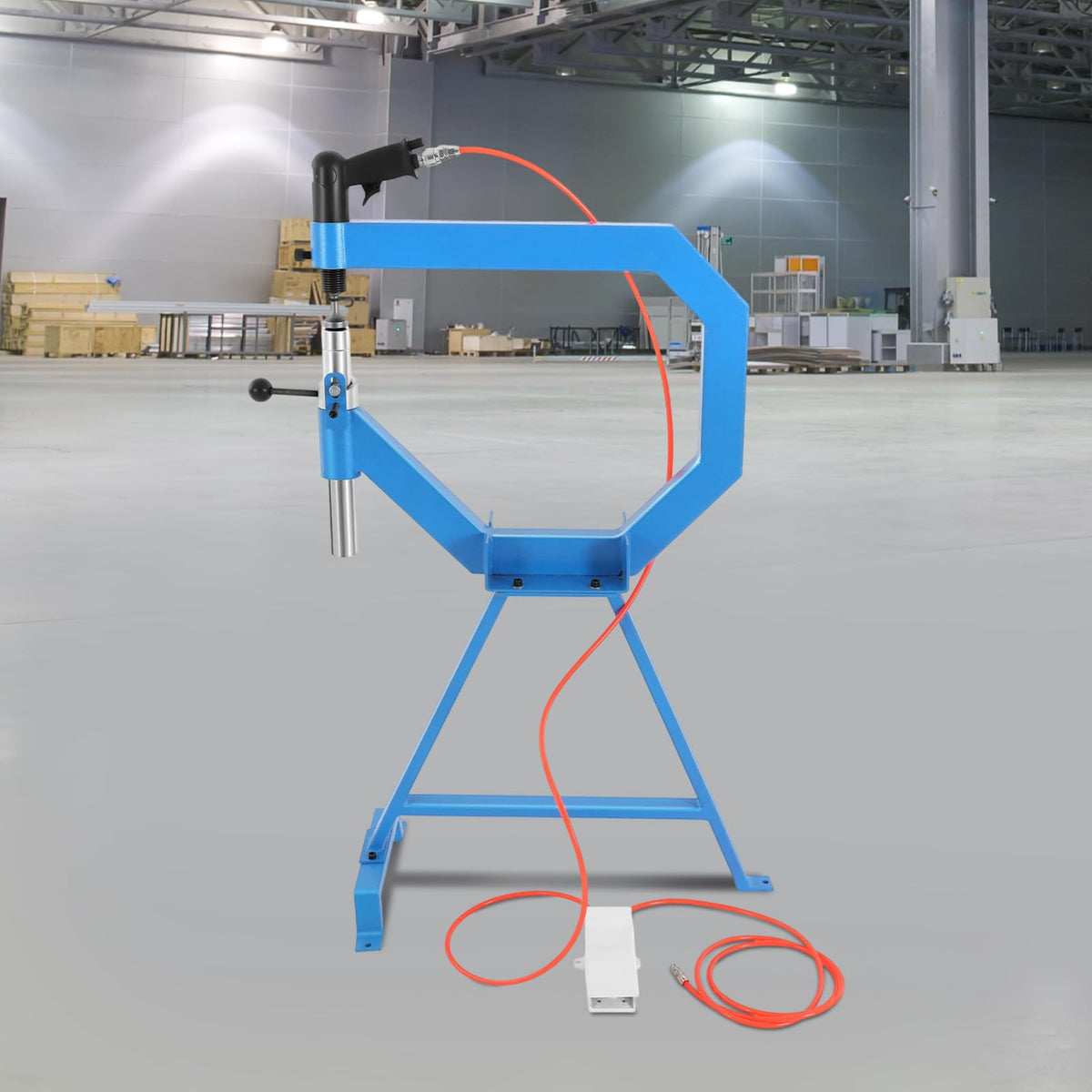 Pneumatic Planishing Hammer with Stand & Pedal G989785