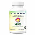 MSM Supplement 600mg 100 Gelatin Capsules H622