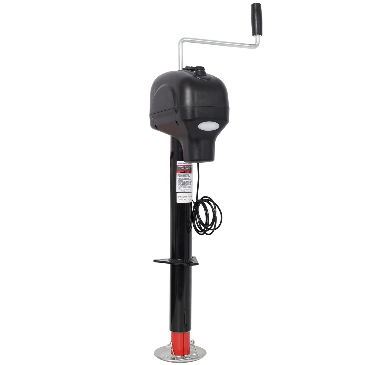 3500LBS Electric Tongue Jack with LED Work Light M33786