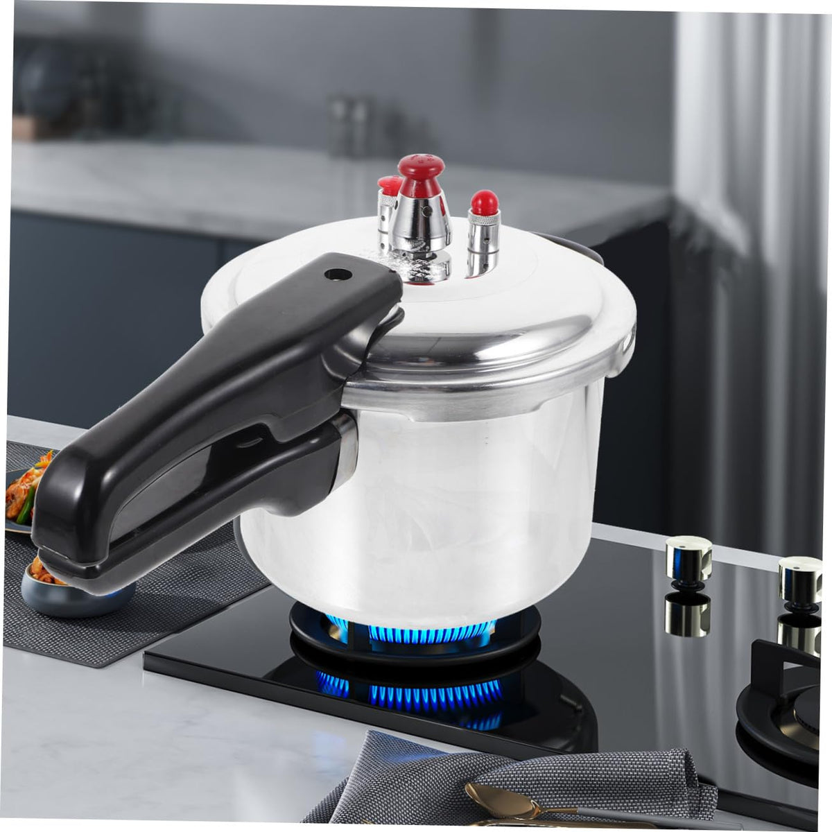 Pressure Cooker Kitchen Pot with Ergonomic Handle J864