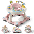 Foldable Baby Walker with Wheels and Rotating Seat S360750