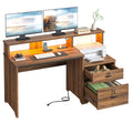 55-Inch Computer Desk with File Drawer F95513