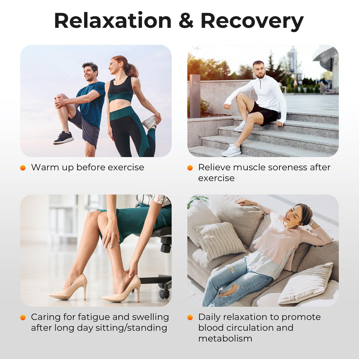 Leg Compression Massager with Heat Z420