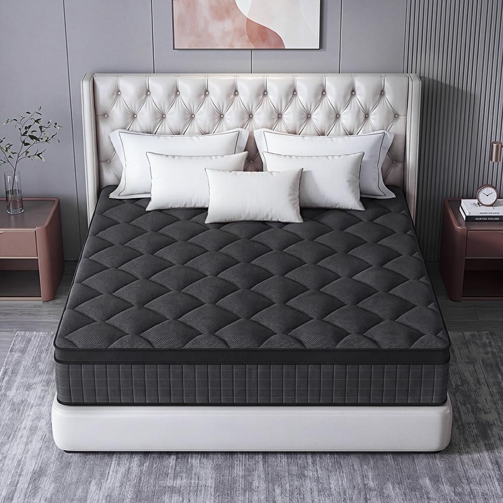 Queen 14 Inch Medium Firm Hybrid Mattress W57223