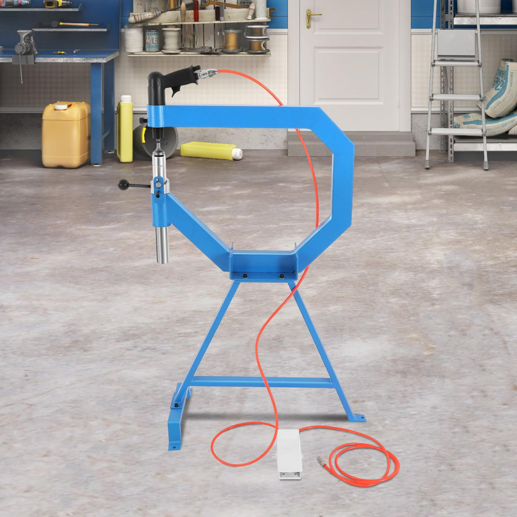 Pneumatic Planishing Hammer with Foot Pedal & Steel Stand A446788