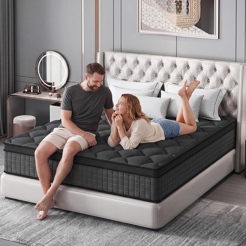 Queen 14 Inch Medium Firm Hybrid Mattress W57223