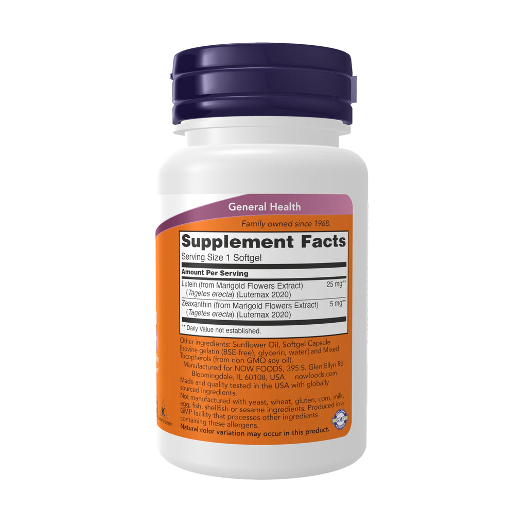 Lutein & Zeaxanthin 60 Softgels N81616