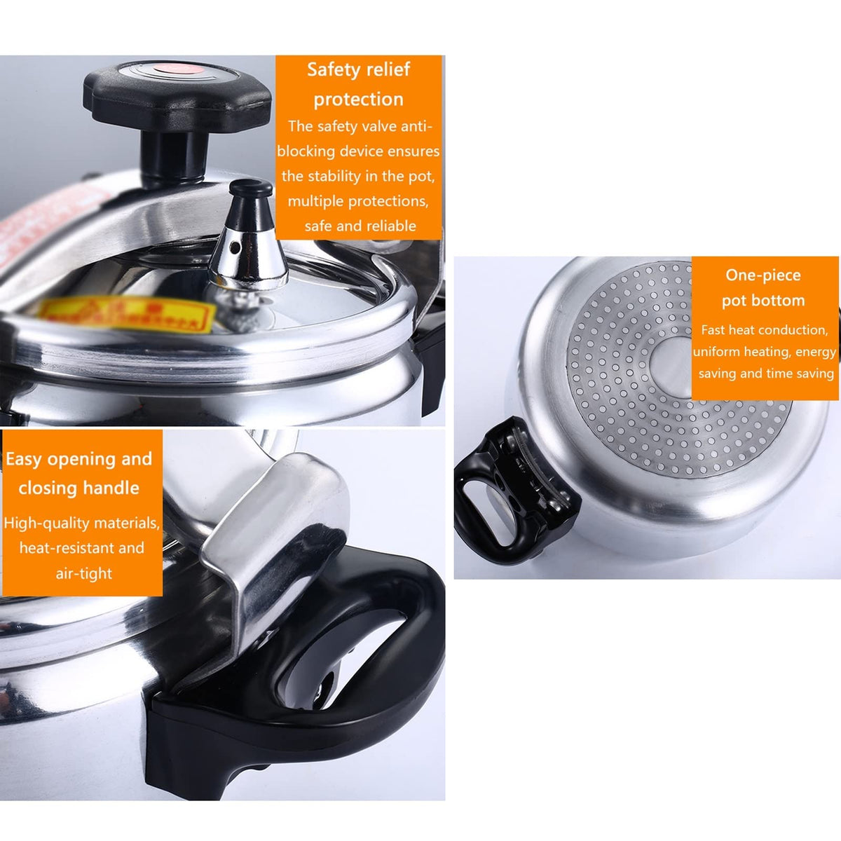 2L Aluminum Pressure Cooker E960