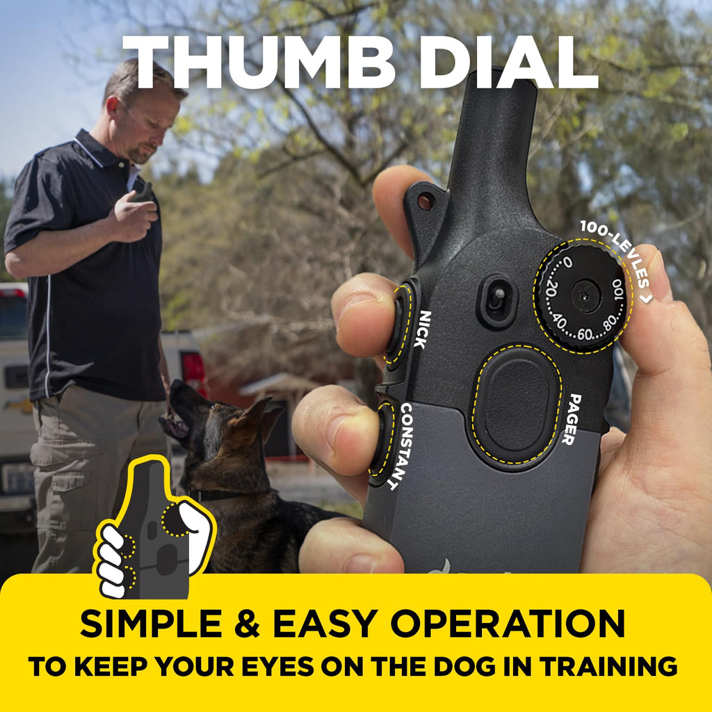 Remote Training E Collar 1/2 Mile IPX9K Waterproof P81242