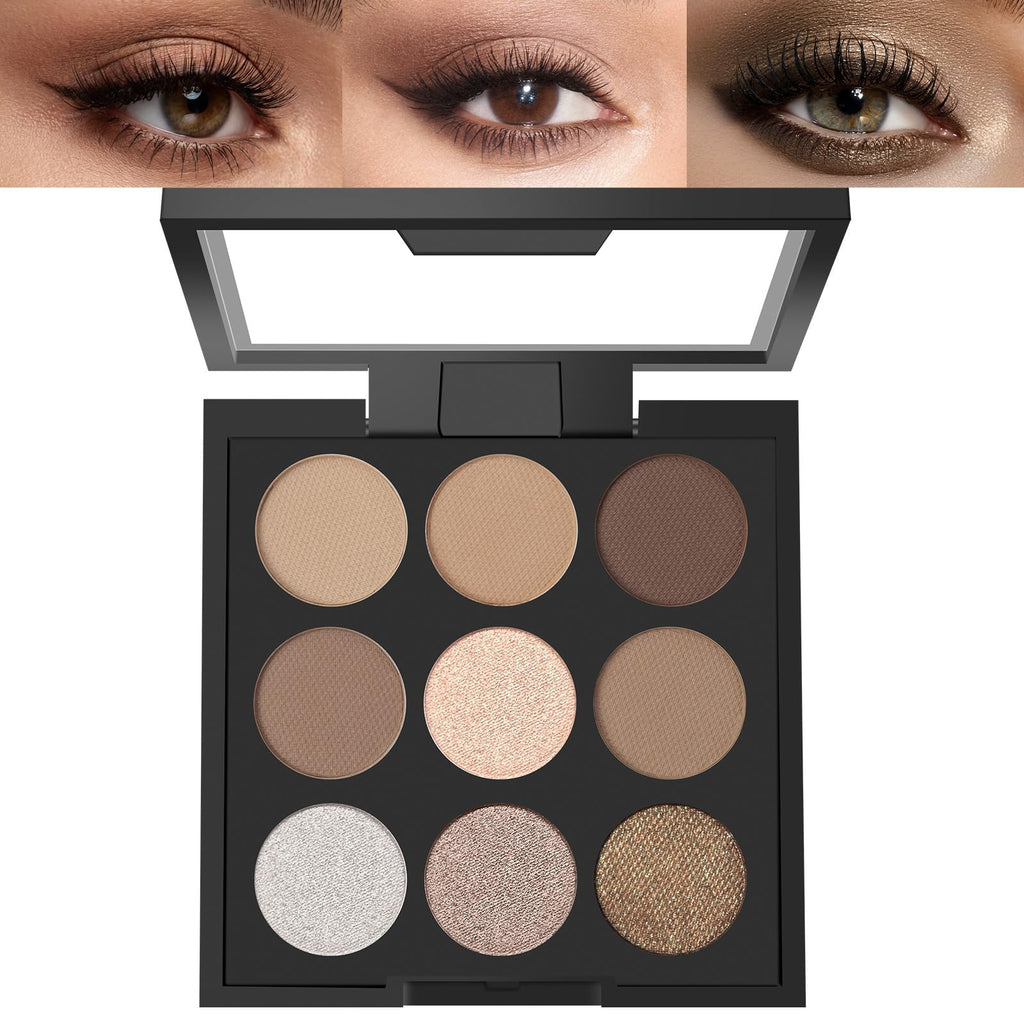 Neutral Eyeshadow Palette 9 Colors M777758