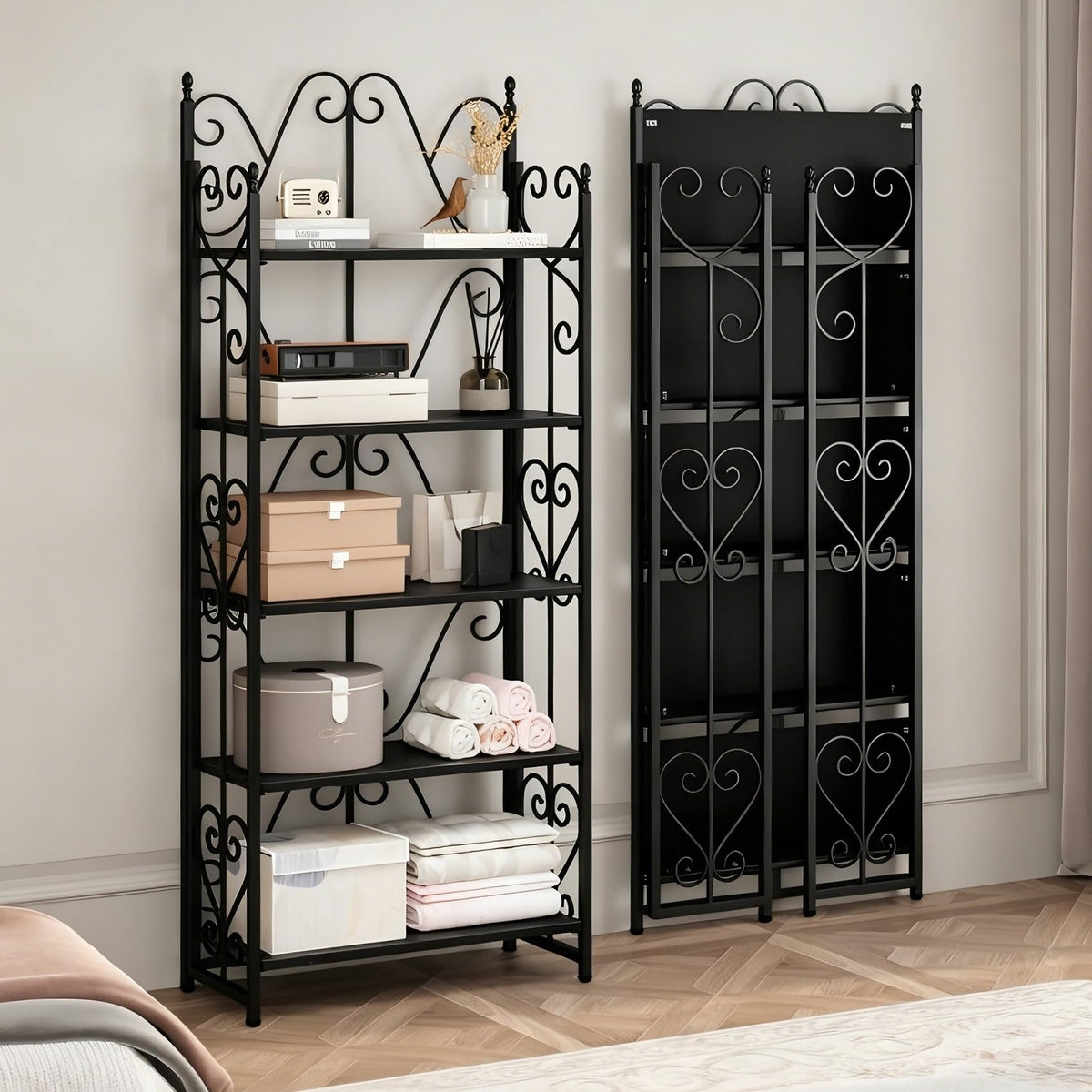 5 Tier Folding Bookshelf E683161