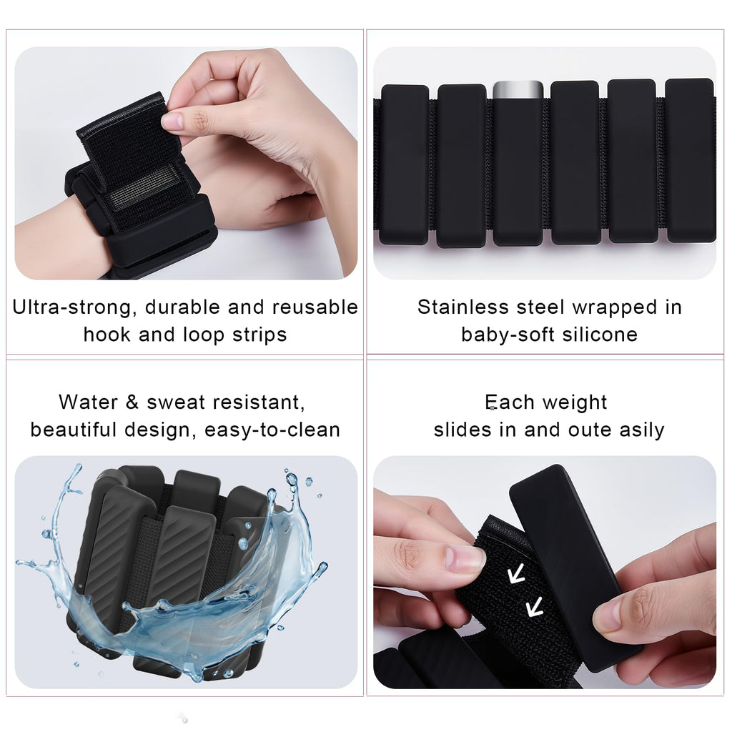 Adjustable Wrist & Ankle Weights Set of 2 N7327