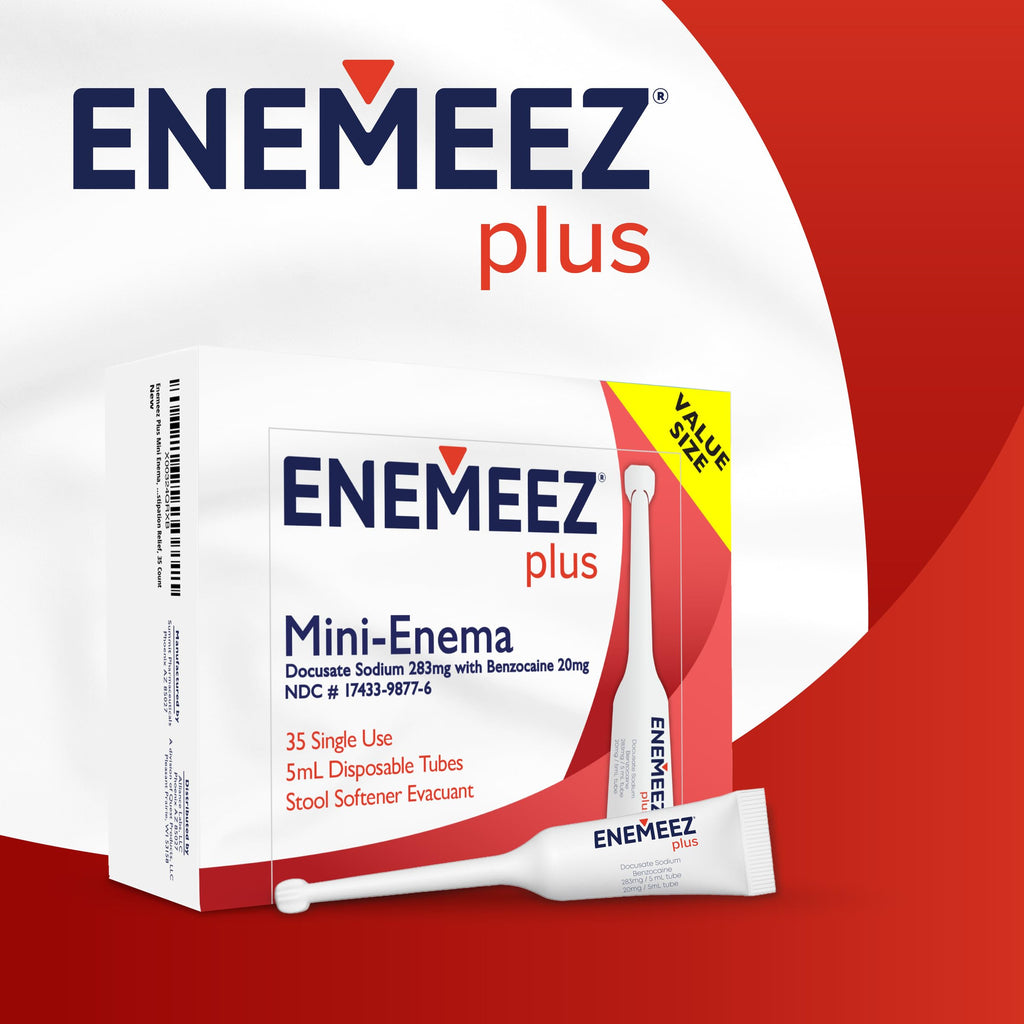 Docusate Sodium Benzocaine Mini Enema 35 Count H48161