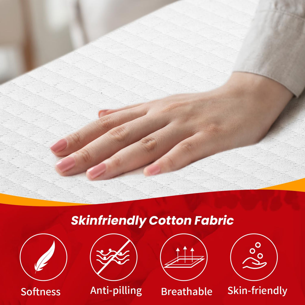5 Inch Gel Memory Foam Twin Mattress Q332964