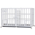 42" Heavy Duty Metal Dog Crate with Divider V242590