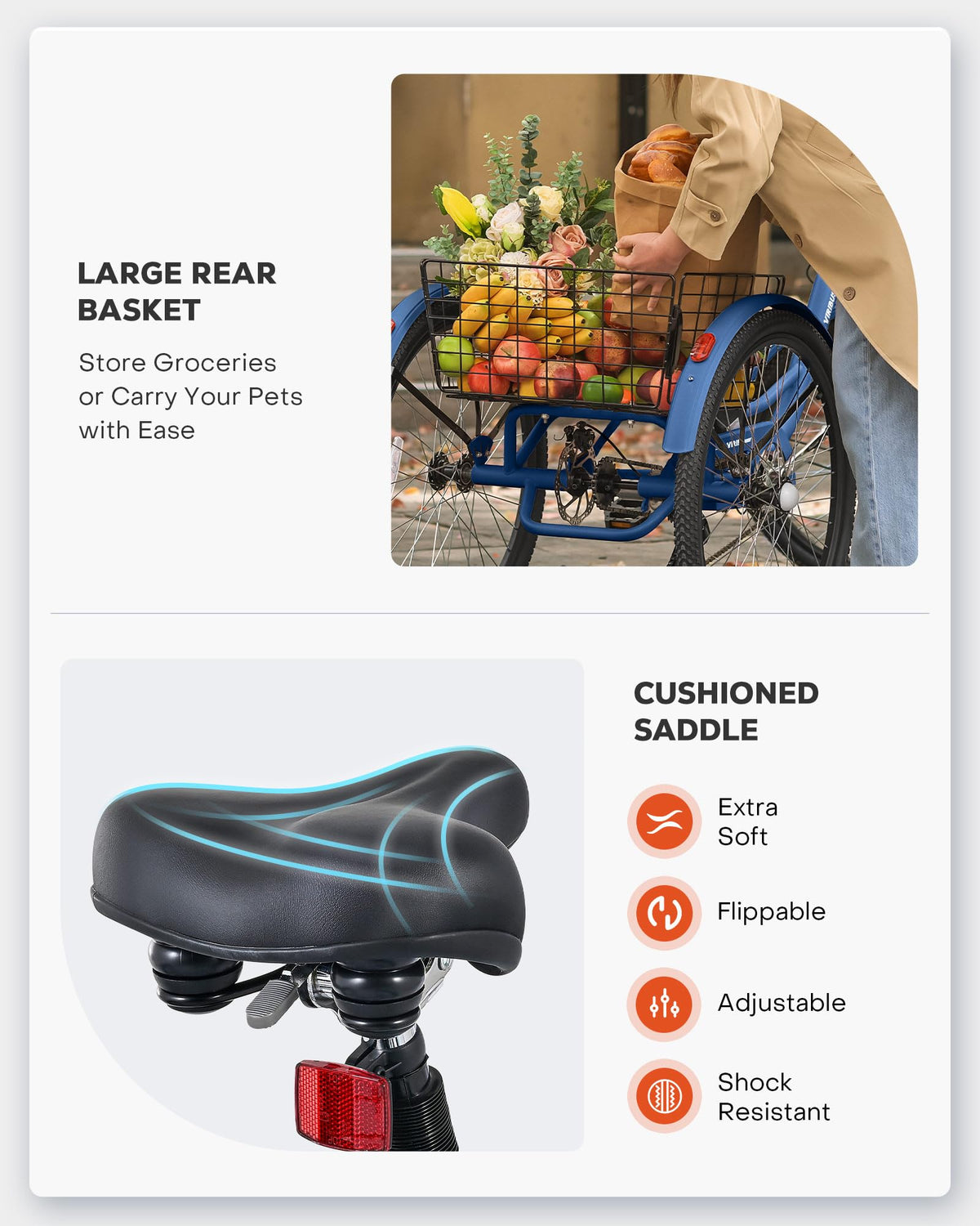 Electric Trike 7 Speed E4919