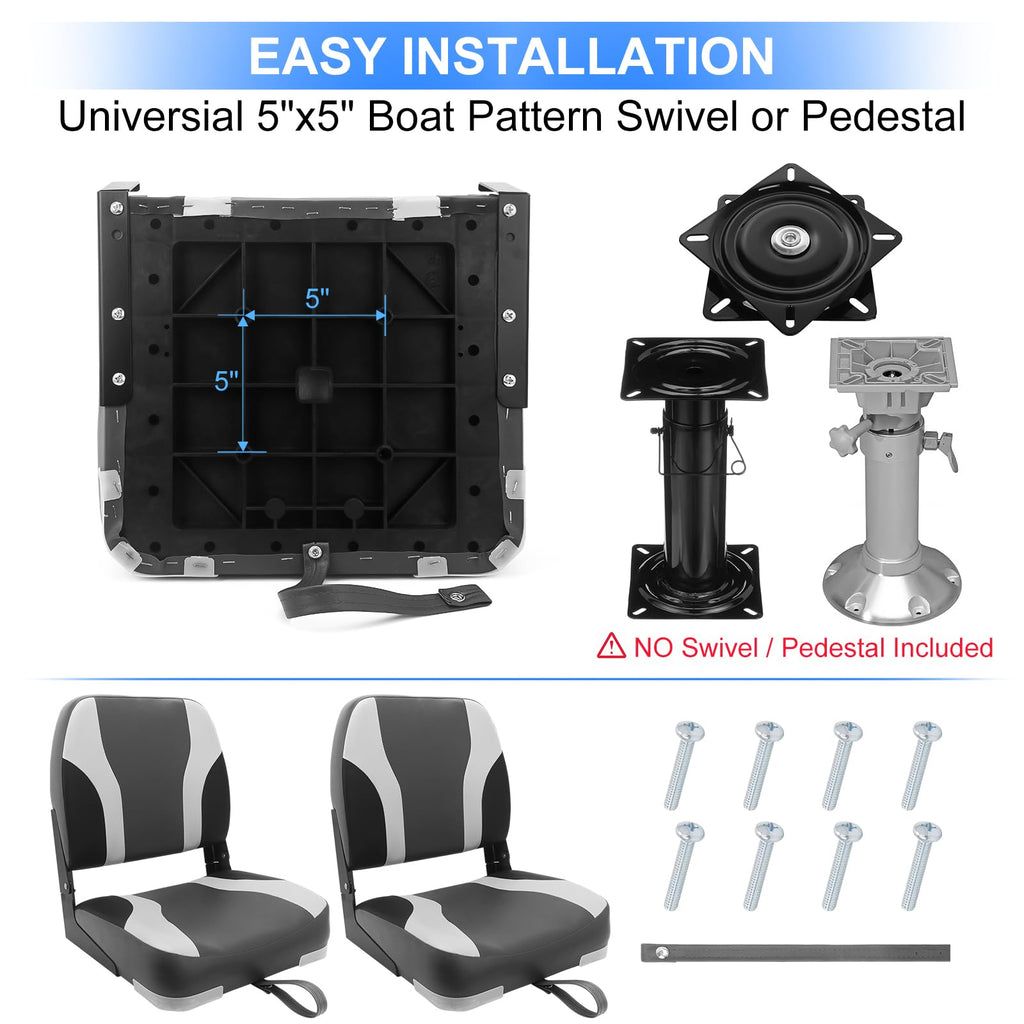 Folding Boat Seat 2 Pack O496