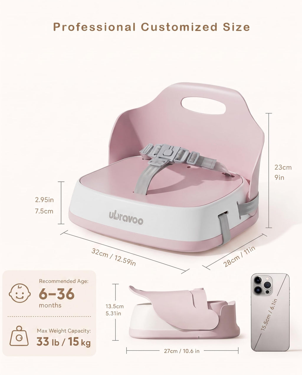 Pink Booster Seat L286197