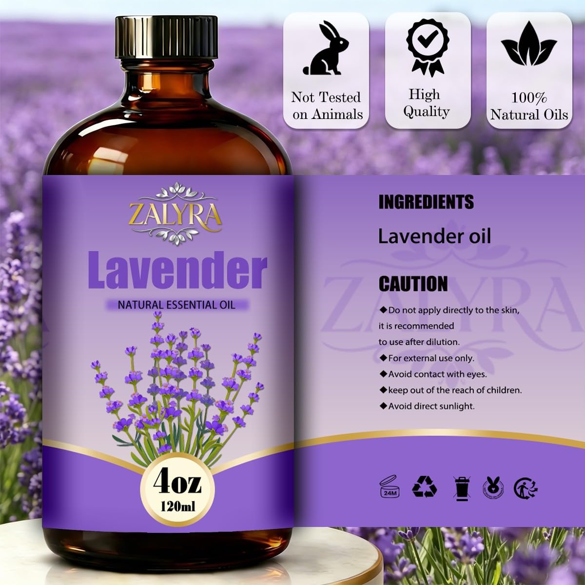 Lavender Essential Oil 4 Fl Oz G52827