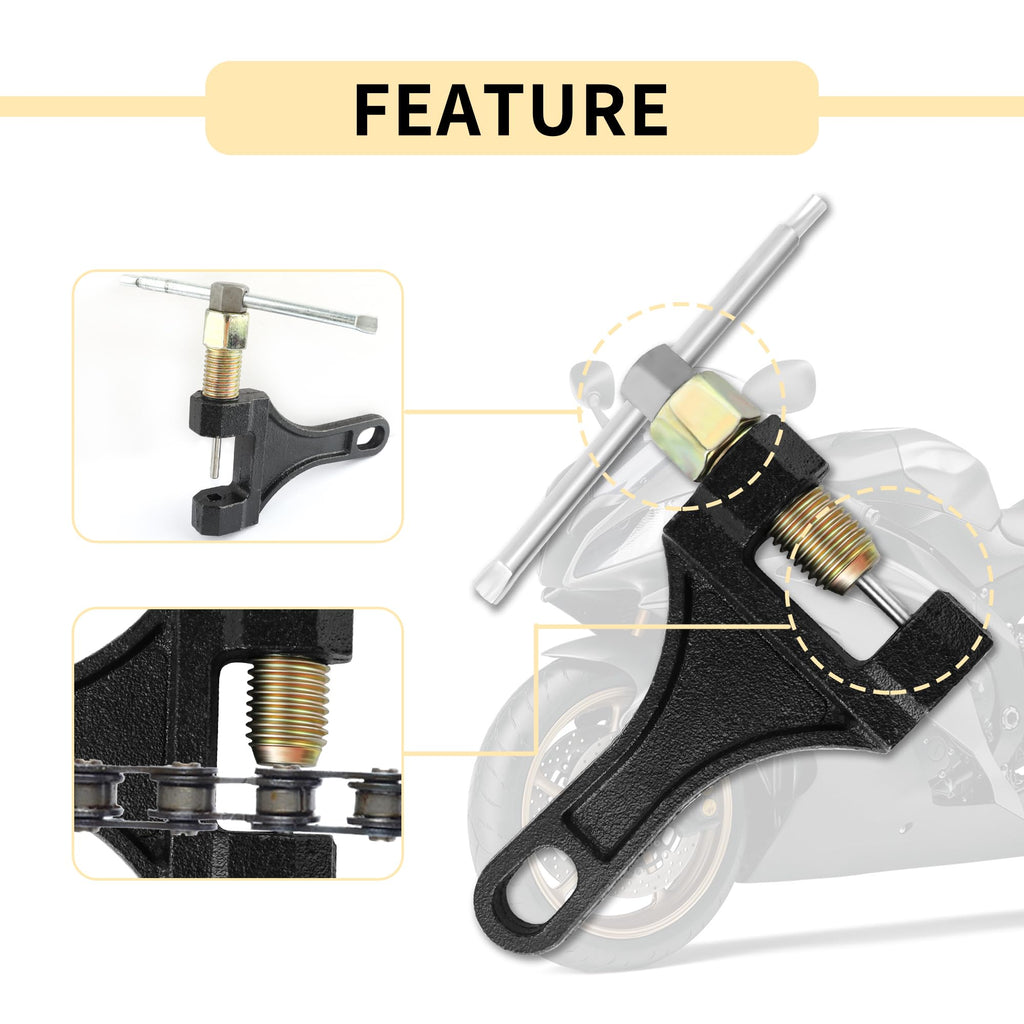 Motorcycle Chain Breaker Tool #420 428 520 525 528 530 V807