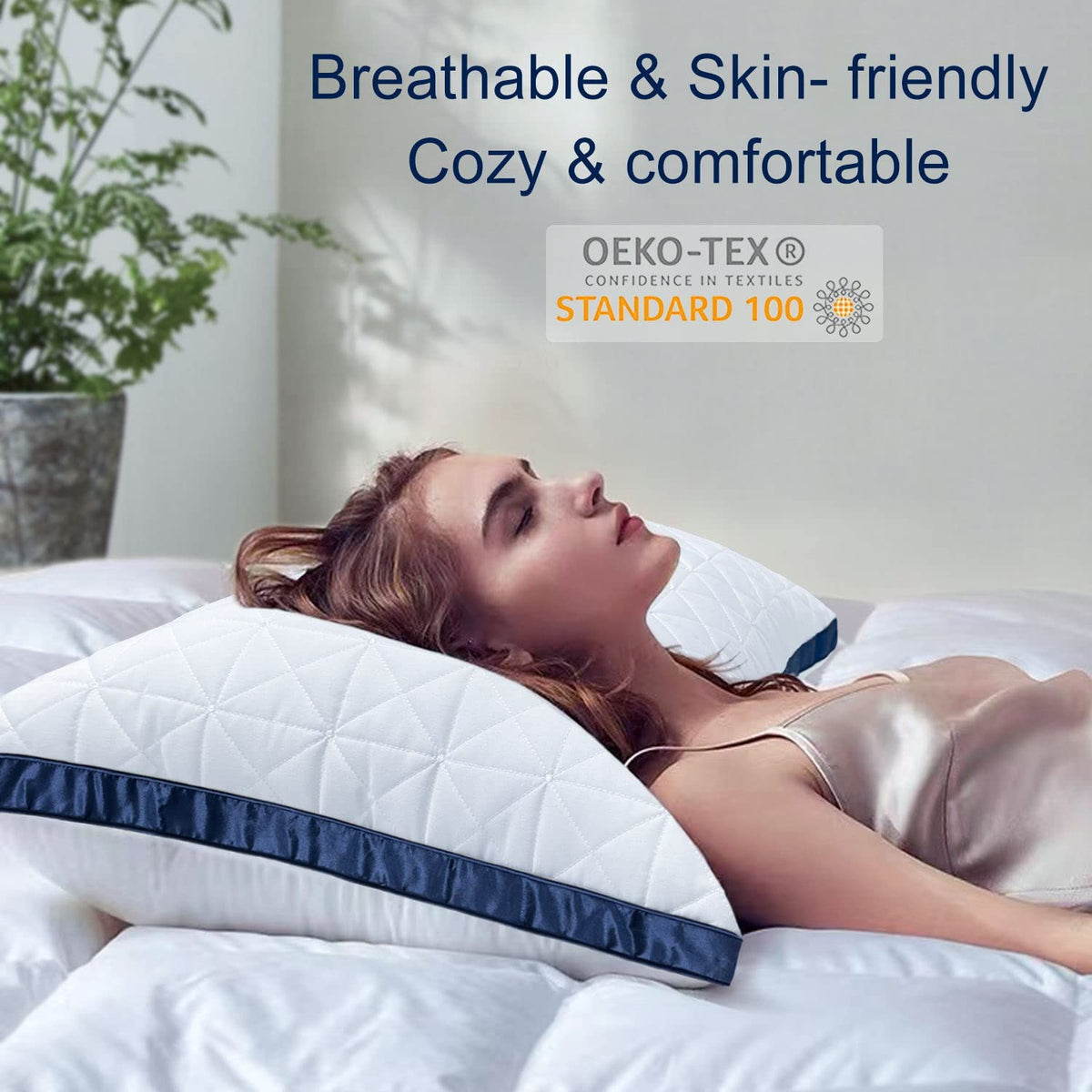 King Size Cooling Bed Pillows Set of 2 N375