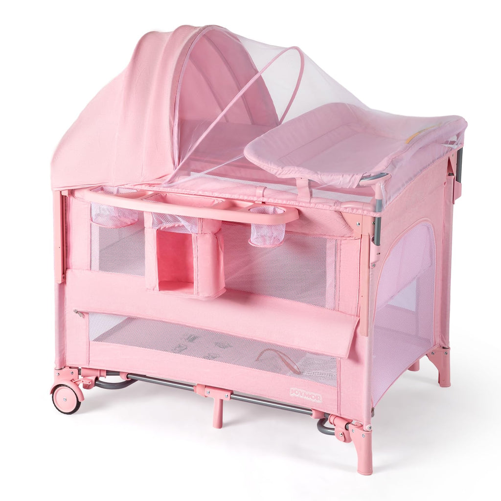 9 in 1 Bedside Bassinet with Changing Table A66526